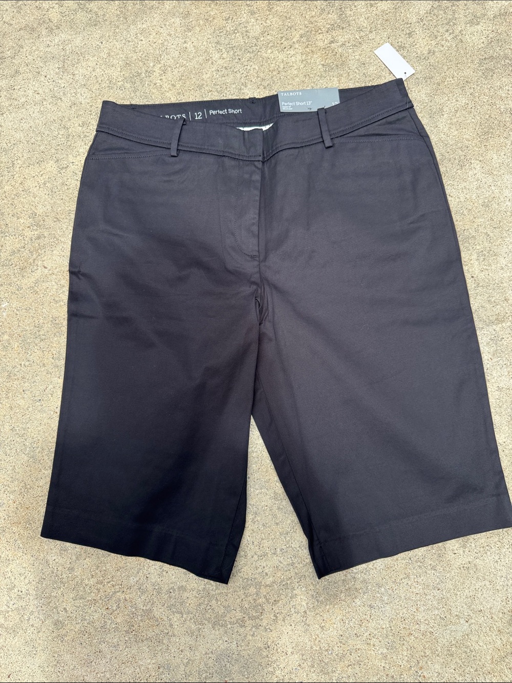 Talbots Black Bermuda Shorts